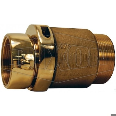 Dixon The Right Connection Clapper Pin Lug Snoot, 2-1/2 x 3 in Nominal, FNST x MNPT End Style, Cast Brass, CSCTM25F30T-P